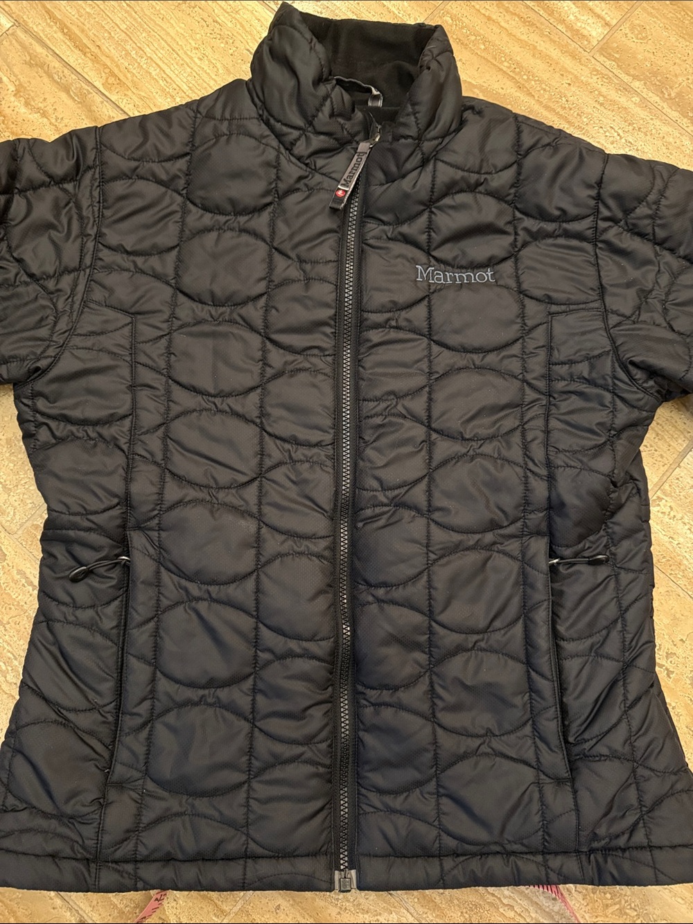 Marmot Women's Black Quilted Packable Puffer Jacket Medium
